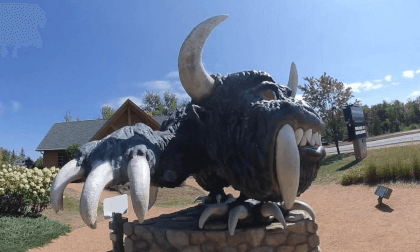 Hodag sculpture - Rhinelander WI Hodag sculpture - Rhinelander WI