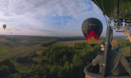 Hot Air Balloon Flight in Moscow Regian area VR Video Hot Air Balloon Flight in Moscow Regian area VR