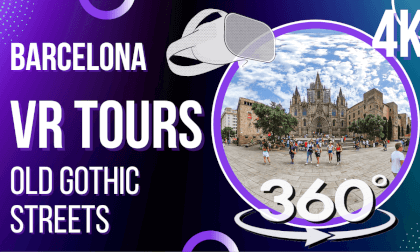 Old Streets of Barcelona VR Video Old Streets of Barcelona VR