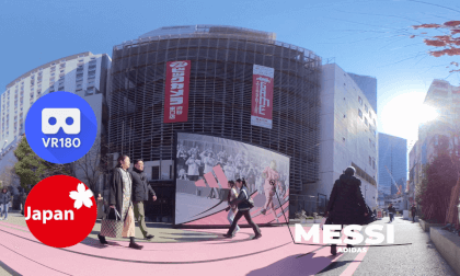 宮下パークにメッシの広告があったよ(アディダス)|I saw an ad for Messi in Miyashita Park (Adidas) VR Video 宮下パークにメッシの広告があったよ(アディダス)|I saw an ad for Messi in Miyashita Park (Adidas) VR