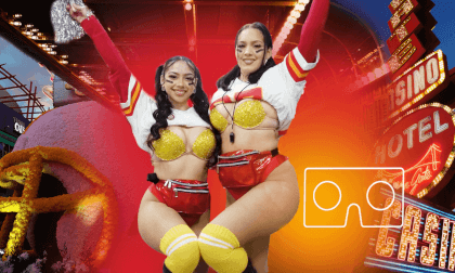 Super Bowl Eve Fans Las Vegas VR Video Super Bowl Eve Fans Las Vegas VR