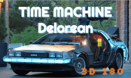 Time Machine | Delorean BTTF 3D 180 VR Video Time Machine | Delorean BTTF 3D 180 VR