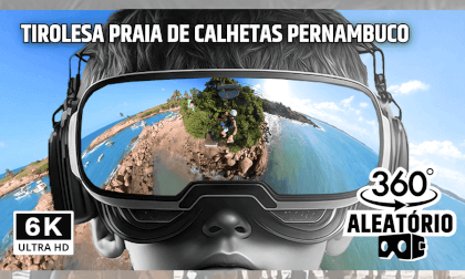 Tirolesa 360 na Praia de Calhetas - Pernambuco - BRAZIL VR Video Tirolesa 360 na Praia de Calhetas - Pernambuco - BRAZIL VR