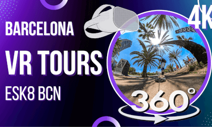 Barceloneta to Platja de la Nova Icaria VR Video Barceloneta to Platja de la Nova Icaria VR