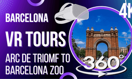 Arc de Triomf to Barcelona Zoo VR Video Arc de Triomf to Barcelona Zoo VR