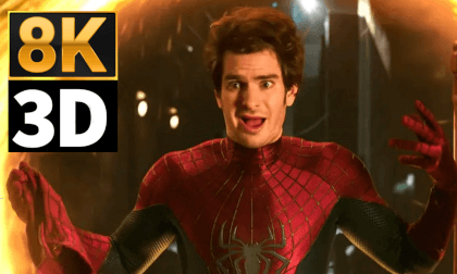 Two more Spider-Men (8K 3D) VR Video Two more Spider-Men (8K 3D) VR