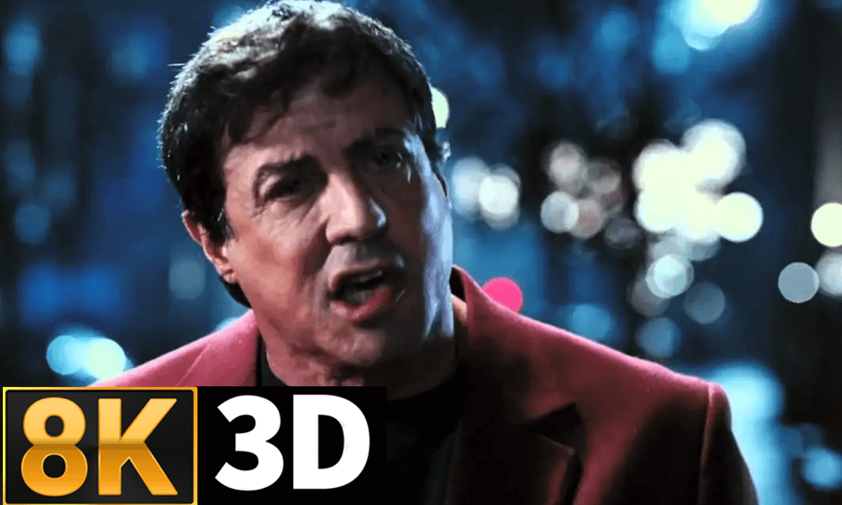 Rocky's Inspirational Speech to His Son (8K 3D)