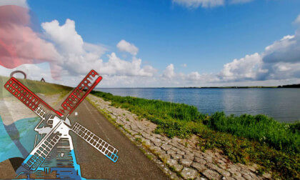Netherlands VR - IJsseloog and a Dutch Highway 8k 60fps VR180 360 3D