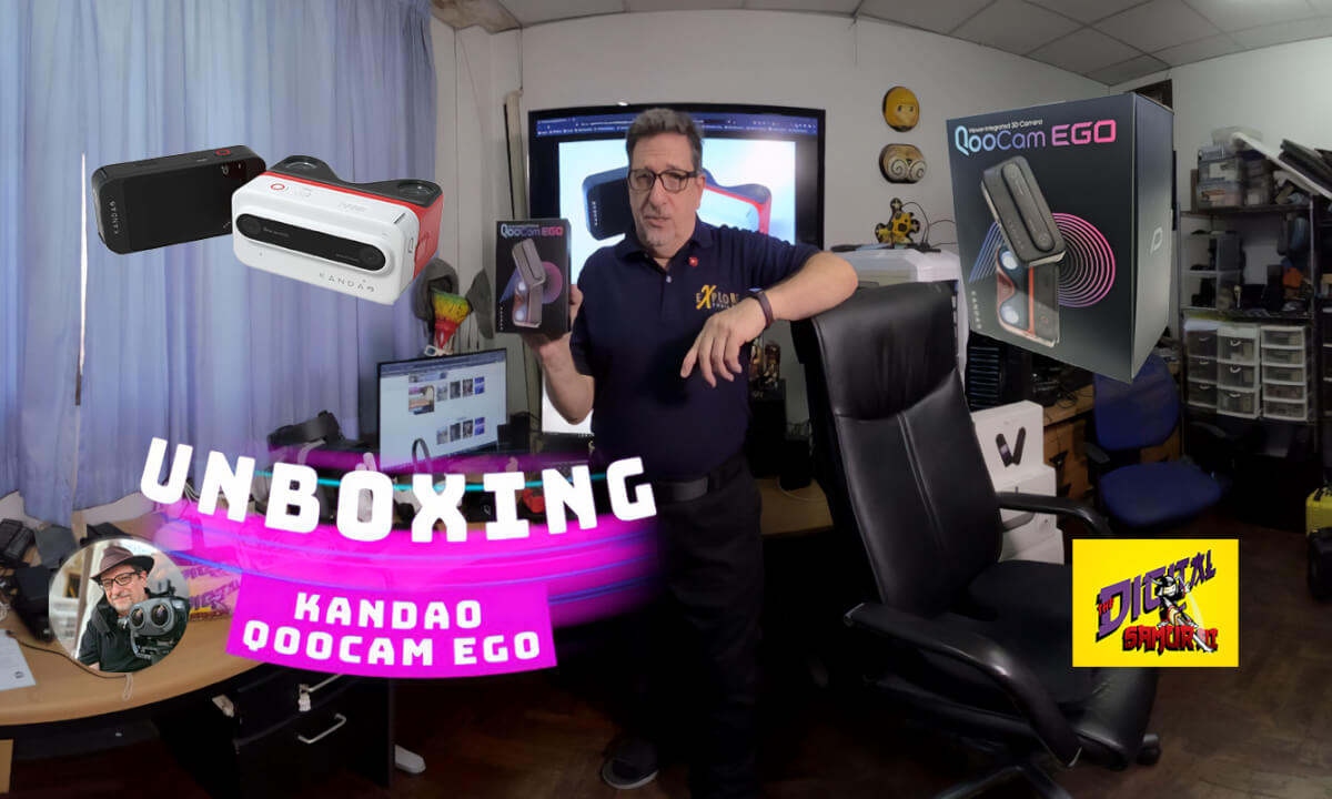 REAL REVIEWS UNBOXING The QooCam EGO 3D Camera