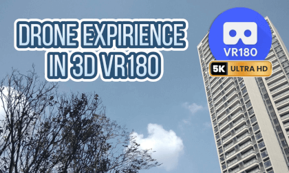 Fly in VR180  Drone expirience in 3D VR180  飞行VR180 Fly in VR180  Drone expirience in 3D VR180  飞行VR180