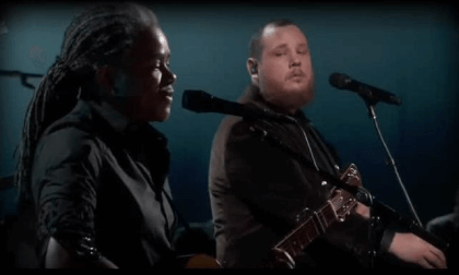 LUKE COMBS & TRACY CHAPMAN Perform FAST CAR at the 2024 GRAMMYs - 2D to 3D VR