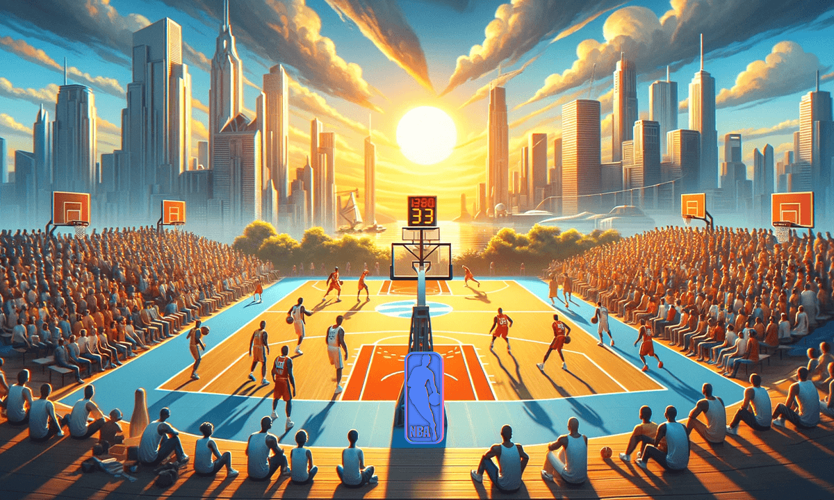 OutDoor NBA Games in 2024!
