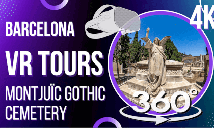 Montjuic Gothic Cemetery Barcelona VR Video Montjuic Gothic Cemetery Barcelona VR