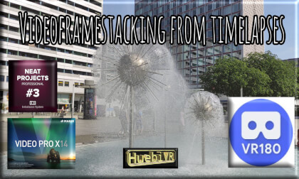 Videoframestacking from Timelapses