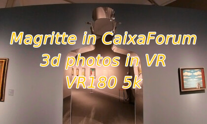 Magritte in VR and THE Caixa Forum roof Magritte in VR and THE Caixa Forum roof