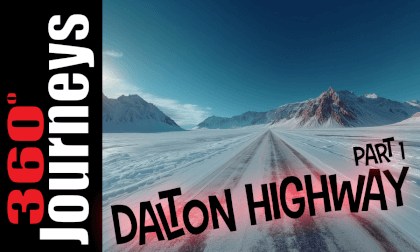 360° Journey: Arctic Ocean to Coldfoot Camp via Dalton Highway VR Video 360° Journey: Arctic Ocean to Coldfoot Camp via Dalton Highway VR