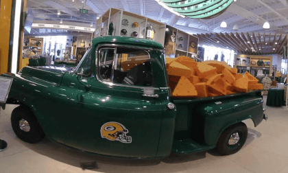 Lambeau Field - Packers Truck - Green Bay WI Lambeau Field - Packers Truck - Green Bay WI