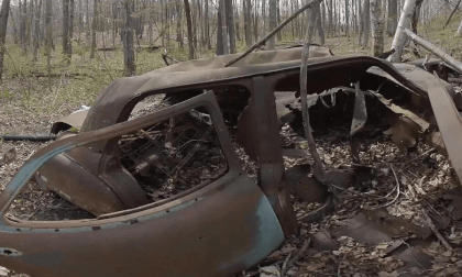 Old abandoned car - Kewauskum WI - part 1 VR Video Old abandoned car - Kewauskum WI - part 1 VR