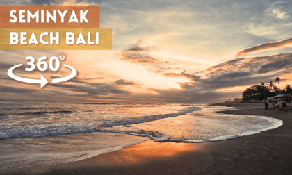 Travel in Seminyak Beach Bali, Indonesia VR Video Travel in Seminyak Beach Bali, Indonesia VR