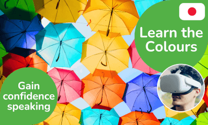 Japanese Lesson on Colours | DYNAMIC LANGUAGES VR Video Japanese Lesson on Colours | DYNAMIC LANGUAGES VR