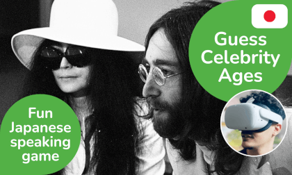 How Old is John Lennon in the Photo? | Japanese 360 3D 8K Game | DYNAMIC LANGUAGES How Old is John Lennon in the Photo? | Japanese 360 3D 8K Game | DYNAMIC LANGUAGES