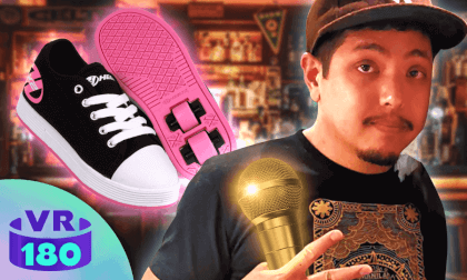 VR-Vlog: DRUNKEN HEELYS + KARAOKE B-DAY BASH VR-Vlog: DRUNKEN HEELYS + KARAOKE B-DAY BASH