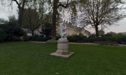 360 VR Square Ajaccio near Les Invalides in Paris, France