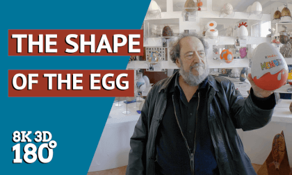 The Shape of Egg - VR 180 3D  art documentary about Pitelos’ Egg library The Shape of Egg - VR 180 3D  art documentary about Pitelos’ Egg library