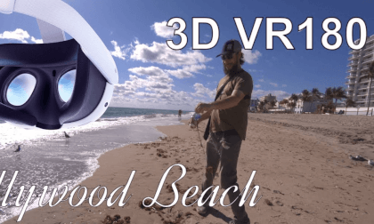 Relaxing VRShort at Hollywood Beach! VR Video Relaxing VRShort at Hollywood Beach! VR