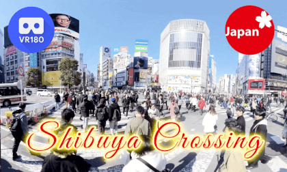 The Shibuya Crossing is the most crowded spot in Shibuya | 渋谷スクランブル交差点 VR Video The Shibuya Crossing is the most crowded spot in Shibuya | 渋谷スクランブル交差点 VR