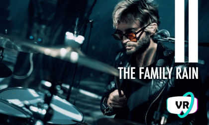 The Family Rain - Loud & Clear l VR180 8K 3D - LIVE MUSIC VIDEO