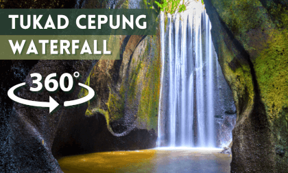 Travel in Tukad Cepung Waterfall Bali, Indonesia VR Video Travel in Tukad Cepung Waterfall Bali, Indonesia VR