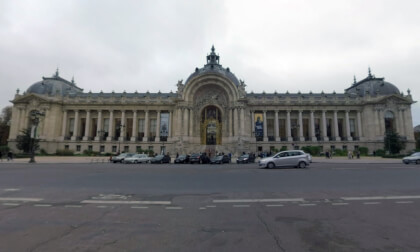 360 VR Paris view with Grand Palais and Petit Palais, France
