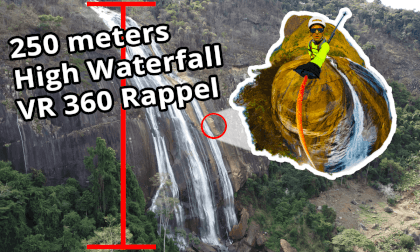 8K Highest Waterfall Rappel in Brazil 360 - Just Walk Travel VR #002 8K Highest Waterfall Rappel in Brazil 360 - Just Walk Travel VR #002