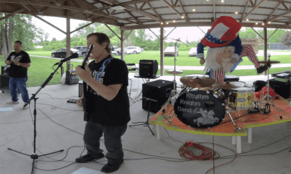 Rhythm Knights Band WSG Uncle Sam on Drums Music in the Park Rhythm Knights Band WSG Uncle Sam on Drums Music in the Park