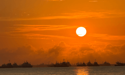 Sunrise ECP Singapore in 3D Spatial - iPhone Spatial Video VR Video Sunrise ECP Singapore in 3D Spatial - iPhone Spatial Video VR