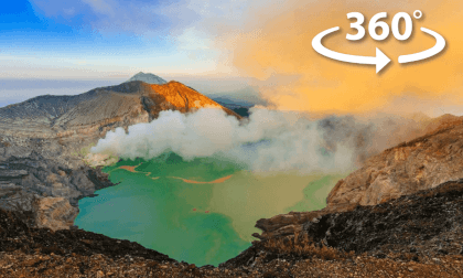 Travel in Mount Ijen, Banyuwangi, Indonesia VR Video Travel in Mount Ijen, Banyuwangi, Indonesia VR