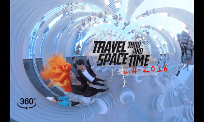 Travel Thru Space And Time - L.A 2016 (360 video) Travel Thru Space And Time - L.A 2016 (360 video)