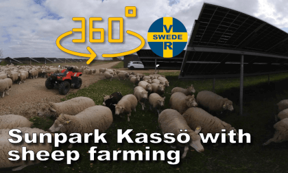 Solpark Kassö with cheep farming Solpark Kassö with cheep farming
