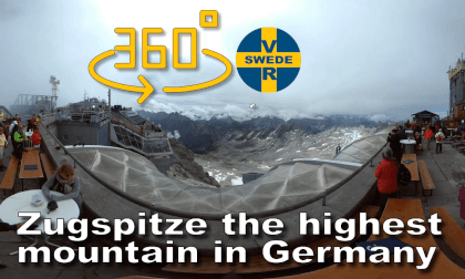 The Zugspitze is Germany's highest mountain VR Video The Zugspitze is Germany's highest mountain VR