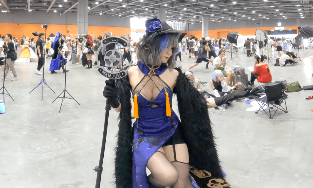 guangzhou 馆内cosplay拍摄