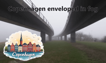 Copenhagen covered in fog VR Video Copenhagen covered in fog VR