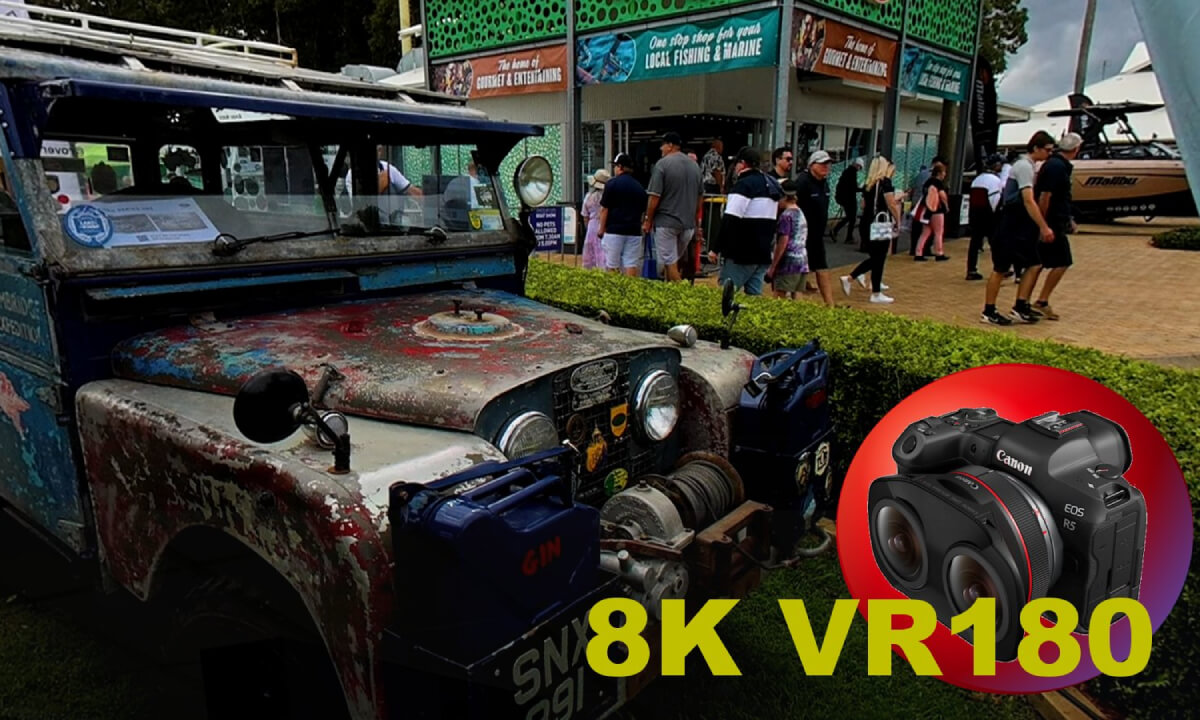 LANDYBITZ ICON LAND ROVER AND OTHER FUN CARS at Sanctuary Cove Boat Show