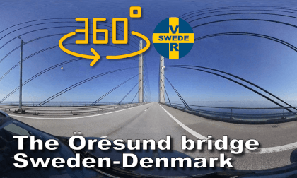 The Öresund bridge Sweden-Denmark VR Video The Öresund bridge Sweden-Denmark VR
