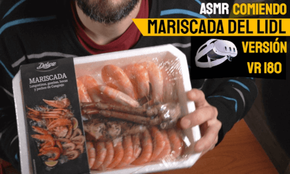 ASMR VR180 COMIENDO Mariscada del LIDL