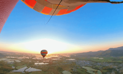 Hot Air Balloon Ride #050 Just Walk Travel VR Hot Air Balloon Ride #050 Just Walk Travel VR