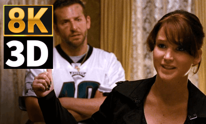 Silver Linings Playbook (Bet scene) - 8K 3D Silver Linings Playbook (Bet scene) - 8K 3D