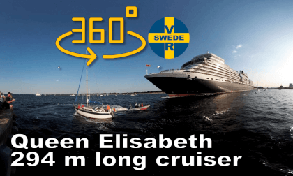 Queen Elizabeth in Travemünde