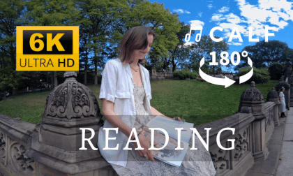 CALFVR- Read book or me?🍃🍃 VR Video CALFVR- Read book or me?🍃🍃 VR