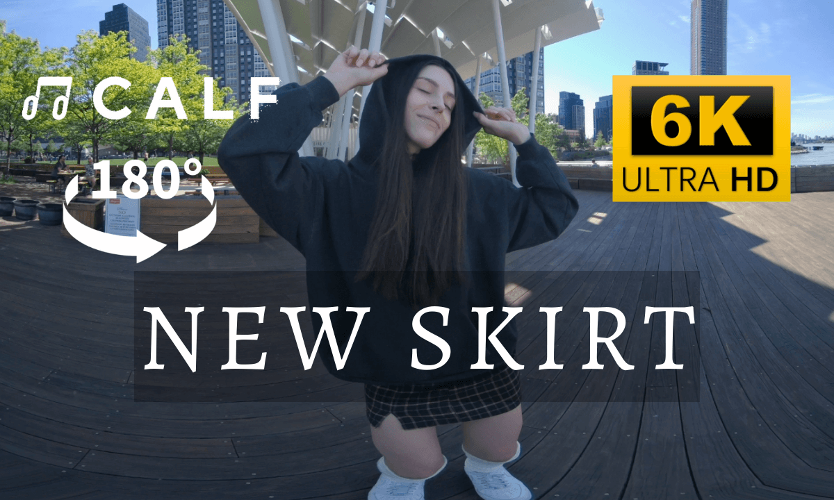 CALFVR- Do you like my new skirt?🩷🩷